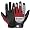 Franklin Digital Pro Flex Batting Glove ( sz. S, Black/Maroon )