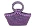 Beaded Wedding Handmade Evening Handbag/bag/purple Color