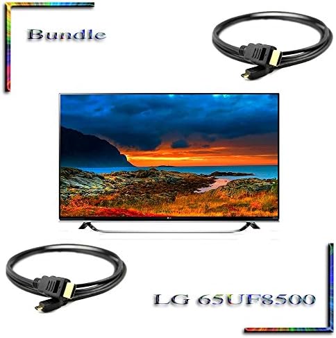 Cyber Monday Special 65UF8500 65 inch Smart LED 4K Ultra HD TV 65uf8500 Bundle