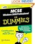 MCSE Windows 2000 Professional for Dummies (with CD-ROM, covers test #70-