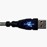 Bafo Technology 6 ft. LumiGlow Hi-Speed USB 2.0 Cable