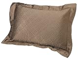 Review Court of Versailles 156129 / Court of Versailles DuBarry Standard Quilted Sham, Mocha/Sauterne