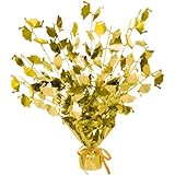 Graduate Cap Gleam 'N Burst Centerpiece (gold) Party Accessory  (1 count) (1/Pkg)