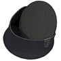 LensCoat Hoodie, Extra Small Front Neoprene Lens Cap for Hoods from 2.75" to 3.25" - Black