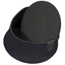LensCoat Hoodie, Medium Front Neoprene Lens Cap Fits Hoods from 3.75" to 4.25", Black