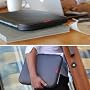 Checkpoint-Friendly BauBau Memory Foam Sleeve fo r Lenovo U330 13.3-Inch IdeaPad & HP Pavilion DV4-1433US [Graphite]