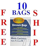 For MIELE Vacuums F J M (10 BAGS + 4 FILTERS)