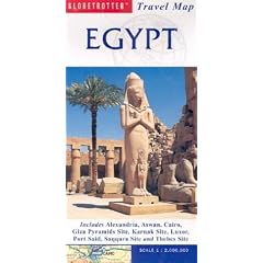 Egypt Travel Map (Globetrotter Travel Map)
