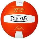  : Tachikara Sensi-Tec Composite High Performance Volleyball (White/Orange)