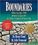 Boundaries: When to Say Yes, When to Say No-To Take Control of Your Life (Inspirio/Zondervan Miniature Editions)