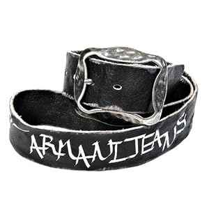 Armani jeans leather belt