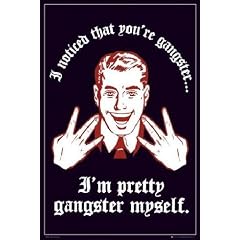 1art1 42259 Fun - Gangster Myself Poster 91 x 61 cm