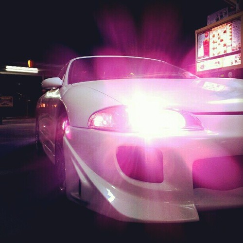 12 by 48 inches Self Adhesive Hot Pink Headlights, Tail