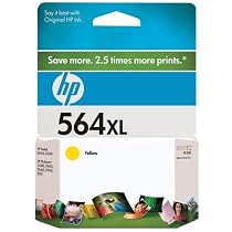 Original HP 564XL Yellow Ink Cartridge in Retail Packaging