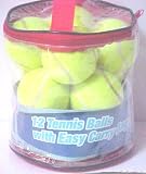 12 Tennis Balls with Easy Carry Bag
