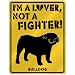 New  I Am A Bulldog Lover / Lovin'  Parking Sign Dog