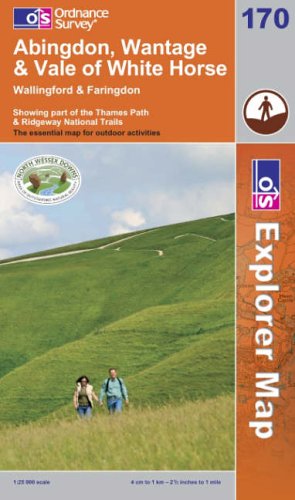 Abingdon, Wantage and Vale of White Horse (Explorer Maps) (OS Explorer Map)