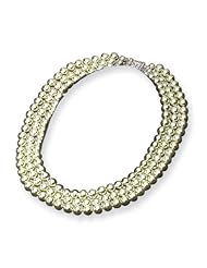 Jacqueline Kennedy Triple-Strand Simulated Pearl Necklace