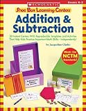 Shoe Box Learning Centers: Addition& Subtraction