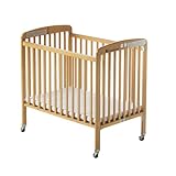 Foundations Worldwide Little Dreamer Compact-Size Standard Wood Crib