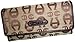 Etienne Aigner Wallet Checkbook Sydney Logo Personal Assets Camel