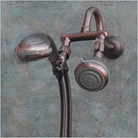Mermaid Oil Rub Bronze Shower Head Combination