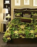 Rose Tree Rain Forest Queen Comforter Set
