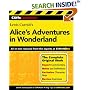 CliffsComplete Carroll's Alice's Adventures In Wonderland. Complete Text + Commentary + Glossary