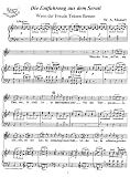 Mozart: Die Entfuhrung aus dem Serail - Wenn der Freude Tranen fliessen - Belmonte, tenor: Instantly download and print sheet music