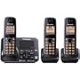 Panasonic KXTG7623CB DECT 6.0 PLUS Link-to-Cell Bluetooth Three Handset with Digital Answering System