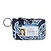Vera Bradley Zip ID Case (Blue Bandana)