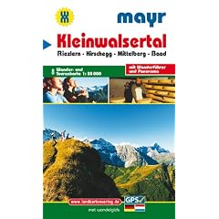 Kleinwalsertal: Wander- und Tourenkarte 1:25000 mit Wanderf�hrer und Panorama. GPS-geeignet