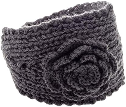 Women Girl Knit Cable Headband Hairband Head Wrap Crochet Hat (3)
