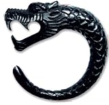 2 DRAGON BODY PIERCING EXPANDER EARRING EAR RING EARING