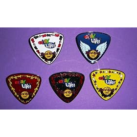 Hard Rock Cafe EBAY Live Chicago 2008 Pin Set of 5