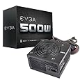 EVGA 500 W1 80+, 500W 3 Year Warranty Power Supply 100-W1-0500-KR