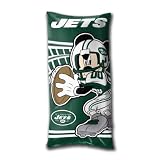 Disney/NFL New York Jets Mickey Mouse Fold-Up Body Pillow