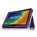 Fintie Premium PU Leather Cover for 10.1 Inch Tablet Inclu. iRULU eXpro X1 Plus (X1Plus)-X10, iView 1070TPC 10.1