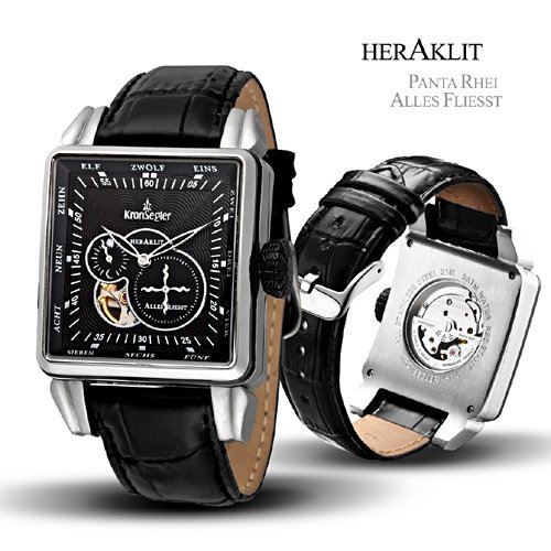 Kronsegler Heraklit Automatic steel - onyx