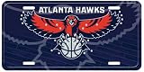 LITTLEARTH Atlanta Hawks Street Flair License Plate