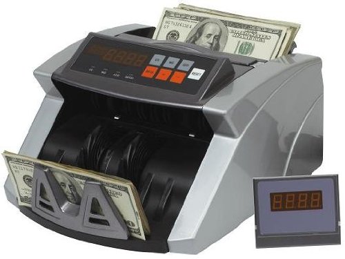 Carnation Cash Counter with UV and MG Counterfeit Detection - CR855