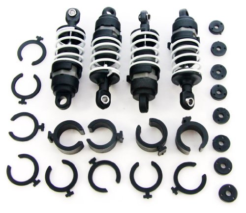 Traxxas Nitro 4-Tec 3.3 * FRONT & REAR SHOCKS & SPRINGS & OIL * Dampers towers