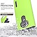 LG G4 Case, TOTU G4 Case [Durable Series] Protective Grip Cover [Drop Protection] Tough Hard Shock-Resistant Hybrid Cover Dual Layer Armor Defender Case for LG G4 - Green/Blue