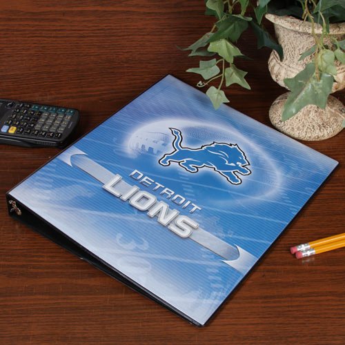 Detroit Lions 3 Ring Binder - 1