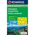 Valsugana, Trento Pin�, Levico, Lavarone: Mit Panorama. Escursioni, Bike, Sci alpinismo, Equiturismo / Wandern, Rad, Skitouren, Reiten. GPS-genau. 1:50.000