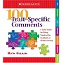 100 Trait-Specific Comments: A Quick Guide for Giving Constructive Feedback on Student Writing