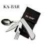 Hobo Fork/Knife/Spoon Diner Set, With Ballistic Sheath (KB1300) Category: Miscellaneous Knives