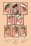 Art Poster, Russian Hats and Hairstyles #1 - 18.75 x 27.5