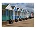 Beach Huts Southwold UK Scenic Photographic Poster Print by Gordon Powles, 20x16
