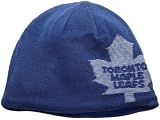 NHL Men's Game Day Reversible Knit Hat (Toronto Maple Leafs, One Size Fits All)